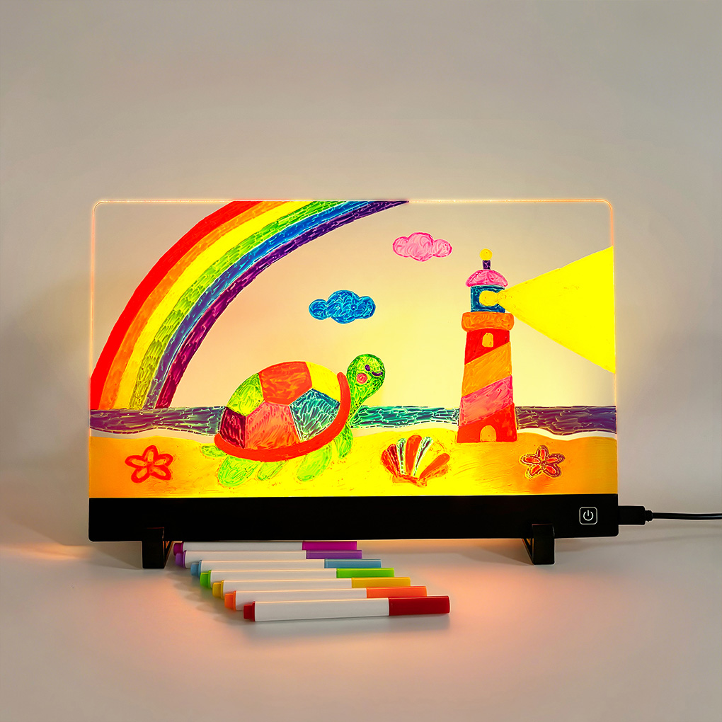 Kids Toys Drawing - Детская доска для рисования, многоразовый ЖК-планшет,