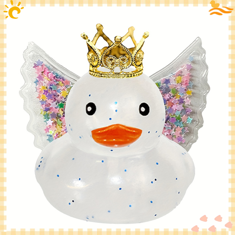 Rubber Duck Bath - Автомобильная резиновая утка, желтая утка, украшение