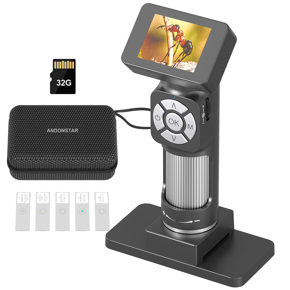 Microscope Kids Science - Andonstar Новый 50x-500x USB детский цифровой