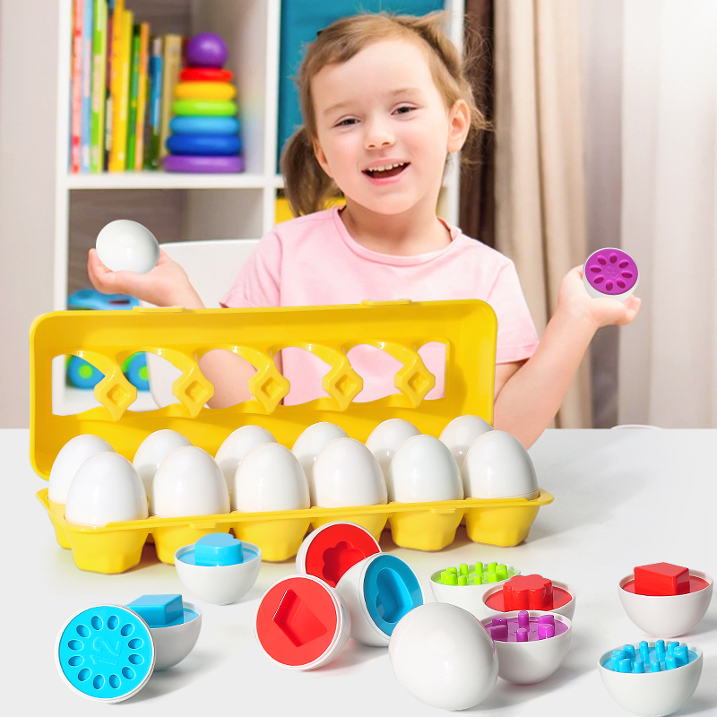 Kids Toys Videos - Винты для яиц, 3D головоломка Монтессори,