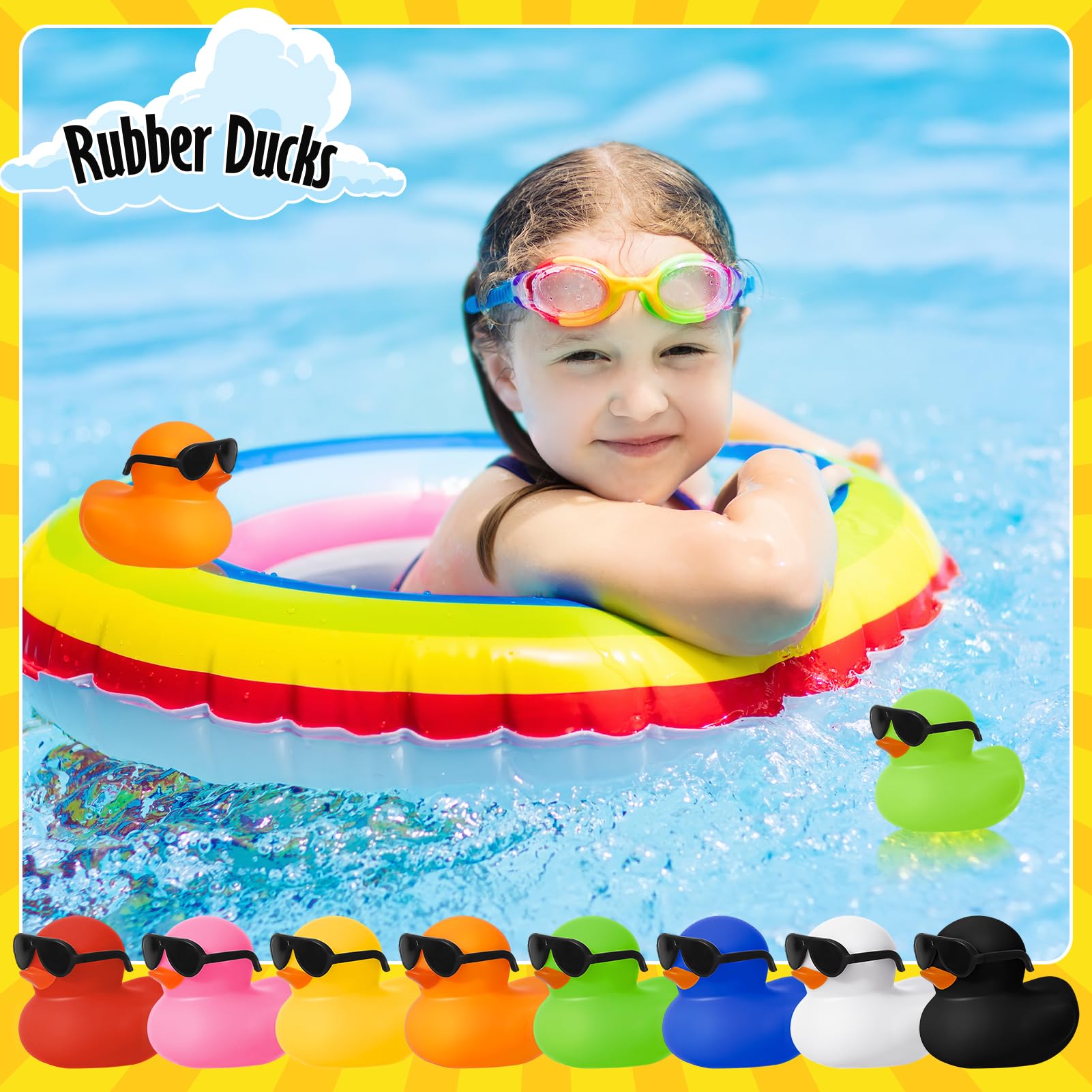 6/12/24/48 шт. черные резиновы – обзор и цена Rubber Duck Bath