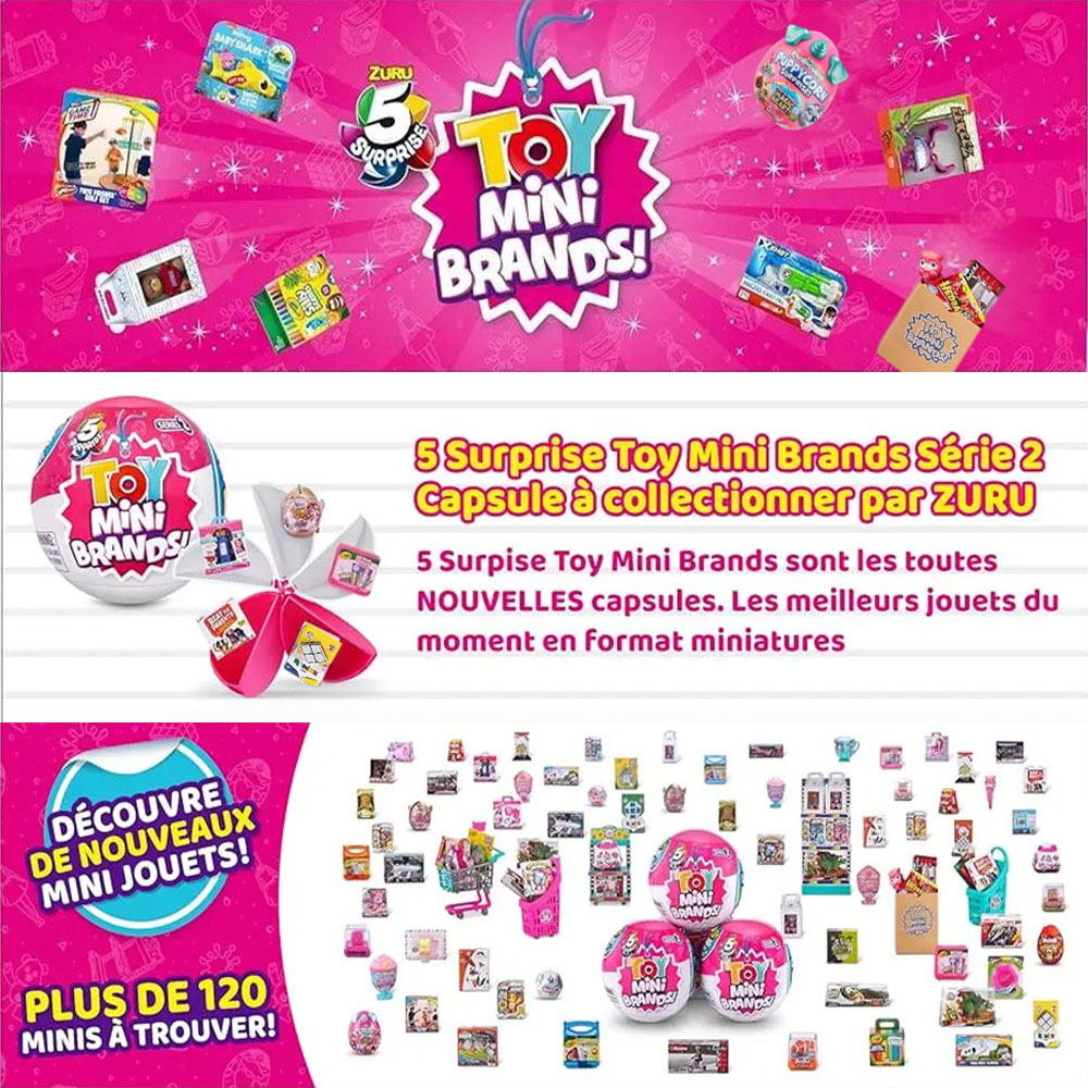 Zuru 5 Surprise Toy Mini Brand – обзор и цена Kids Toys Stores