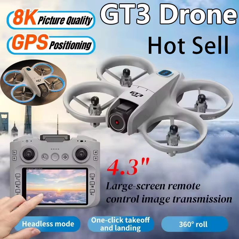 Новый дрон GT3 MAX 8K HD 4,3 д – обзор и цена Kids Toys Videos