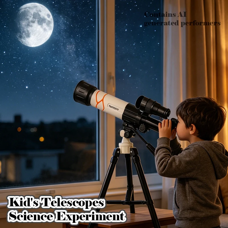 Детские телескопы 40X для науч – обзор и цена Microscope Kids Science