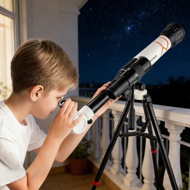 Детские телескопы 40X для науч – обзор и цена Microscope Kids Science