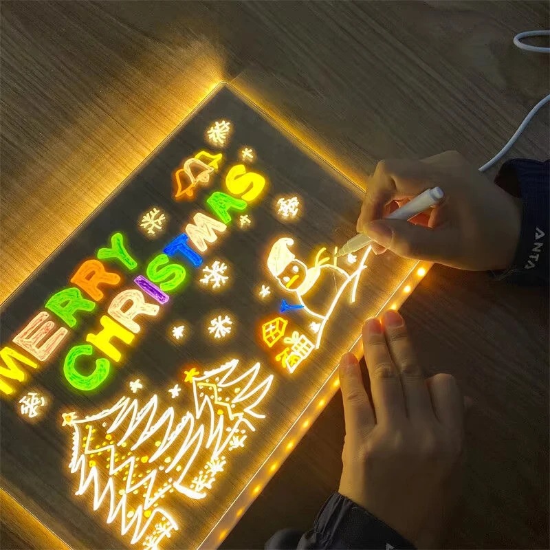 Доска для рисования Magic Glow – обзор и цена Kids Toys Drawing