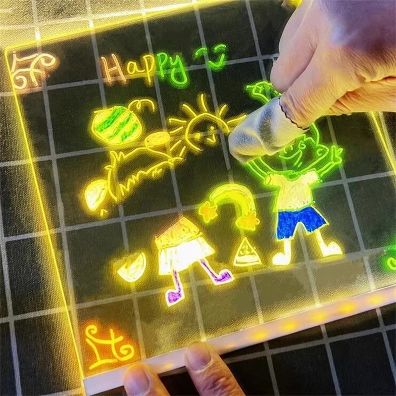 Доска для рисования Magic Glow – обзор и цена Kids Toys Drawing
