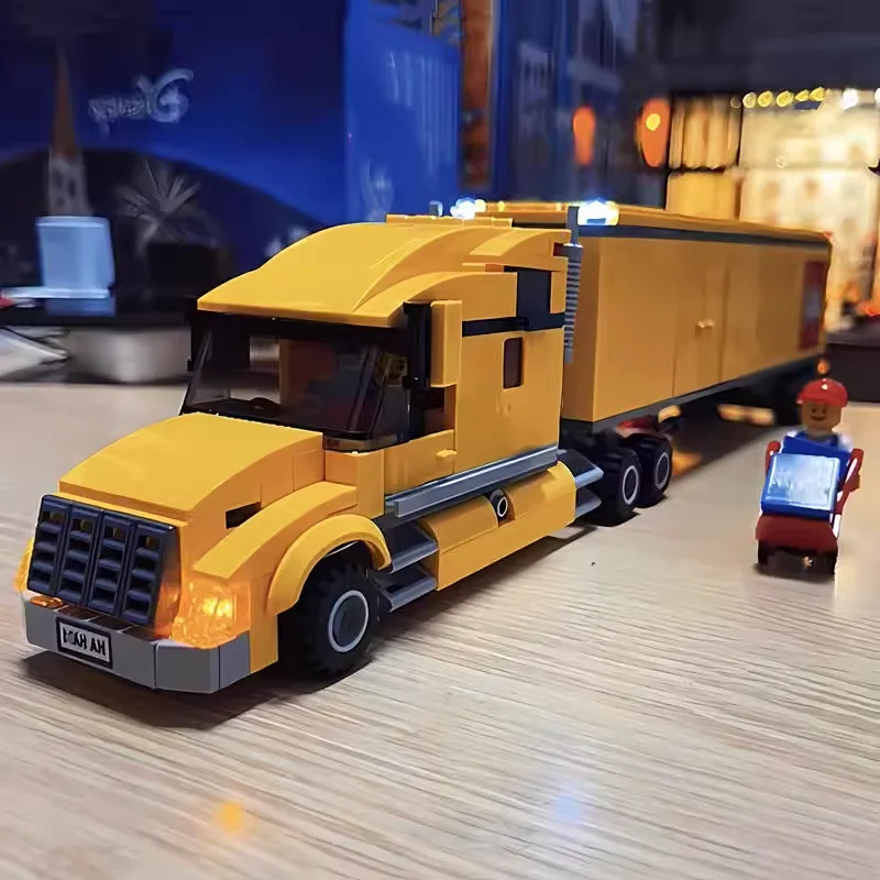 Технический желтый грузовик-тр – обзор и цена Kids Toys Delivery Today