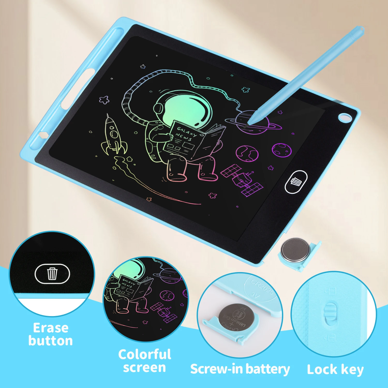 8,5-дюймовый ЖК-планшет для пи – обзор и цена Kids Toys Drawing