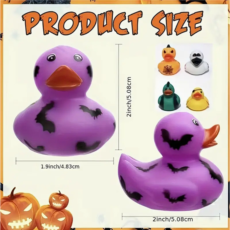 4 шт. резиновые утки на Хэллоу – обзор и цена Rubber Duck Bath